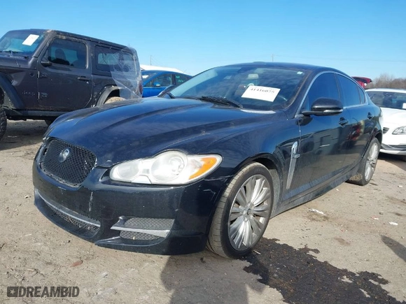 2011 Jaguar XF with VIN SAJWA0FB2BLS19500, listed as a IAAI auction lot 41416075 with 86,254 mi miles. Bid and sale history available at carsss.com. Image 2.