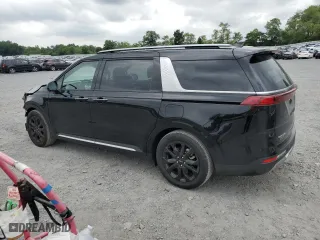 2024 Kia Carnival SX with VIN KNDNE5H37R6440388, listed as a Copart auction lot 65418734 with 2,038 mi miles and Salvage Title. Bid and sale history available at carsss.com. Image 2.