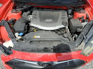 2013 Hyundai Genesis Coupe R-Spec z VIN KMHHU6KJ9DU097094, wystawiony jako Copart lot #60881695 z przebiegiem 88 542 mil mil oraz Szkoda całkowita • Salvage title. Historia ofert i sprzedaży dostępna na DreamBid. Obrazek 11.