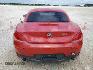 2015 BMW Z4 sDrive35i with VIN WBALM7C51FJ798977, listed as a Copart auction lot 49357184 with 55,895 mi miles and Salvage Title. Bid and sale history available at carsss.com. Image 6.