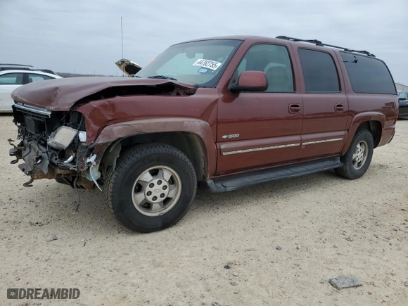 2000 Chevrolet Suburban LS with VIN 3GNEC16T5YG180711, listed as a Copart auction lot 44762755 with 176,855 mi miles and Salvage Title. Bid and sale history available at carsss.com. Image 1.