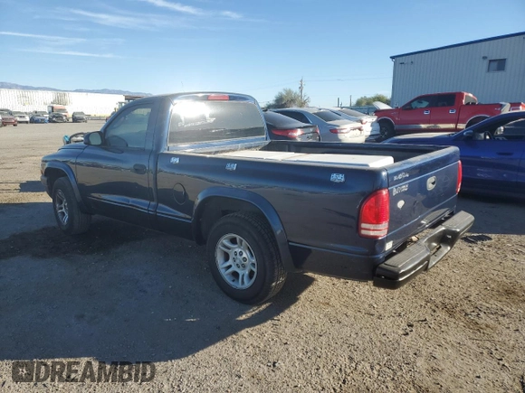 2003 Dodge Dakota with VIN 1D7FL16X93S146486, listed as a Copart auction lot 85340554 with 195,260 mi miles and Clean Title. Bid and sale history available at carsss.com. Image 2.