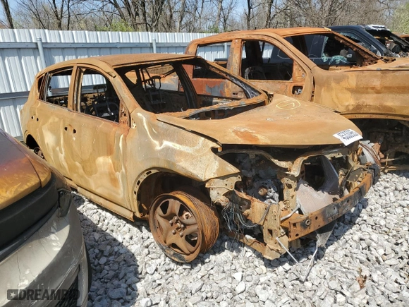 2018 Toyota RAV4 LE with VIN 2T3ZFREVXJW509685, listed as a Copart auction lot 45330965 with 0 mi miles and Non Repairable. Bid and sale history available at carsss.com. Image 4.