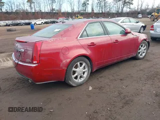 2008 Cadillac CTS AWD w/1SA with VIN 1G6DG577880193090, listed as a IAAI auction lot 41451752 with 999,999 mi miles. Bid and sale history available at carsss.com. Image 4.