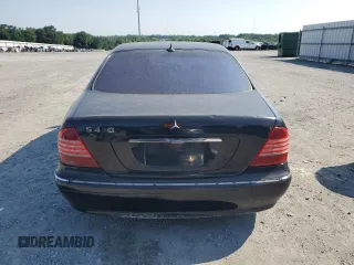 2003 Mercedes-Benz S 430 with VIN WDBNG70J83A351710, listed as a Copart auction lot 60496365 with Not provided miles and Salvage title. Bid and sale history available at DreamBid. Image 6.