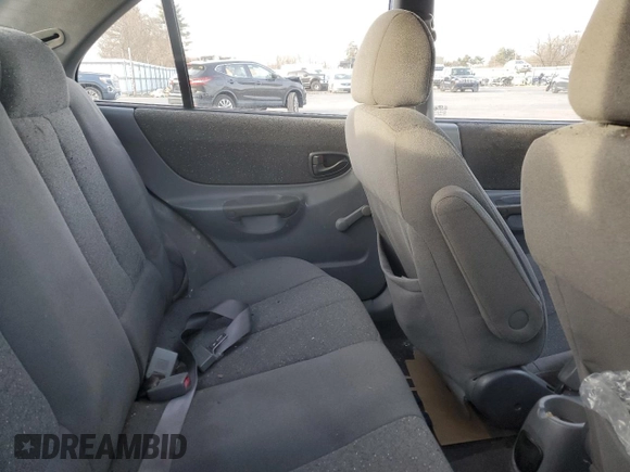 2001 Hyundai Accent GL with VIN KMHCG45C11U193879, listed as a Copart auction lot 37525334 with 150,951 mi miles and Salvage Title. Bid and sale history available at carsss.com. Image 10.