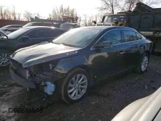 2016 Buick LaCrosse Leather with VIN 1G4GB5G32GF256858, listed as a Copart auction lot 44797285 with 78,064 mi miles and Salvage Title. Bid and sale history available at carsss.com. Image 1.