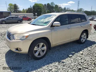 2008 Toyota Highlander Limited with VIN JTEES42A082079968, listed as a Copart auction lot 52254905 with 168,559 mi miles and Clean Title. Bid and sale history available at carsss.com. Image 1.