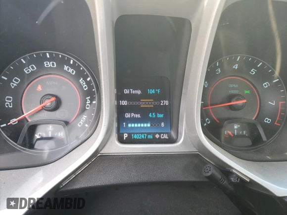 2015 Chevrolet Camaro LT with VIN 2G1FF3D35F9204105, listed as a Copart auction lot 45652085 with 140,247 mi miles and Clean Title. Bid and sale history available at carsss.com. Image 9.