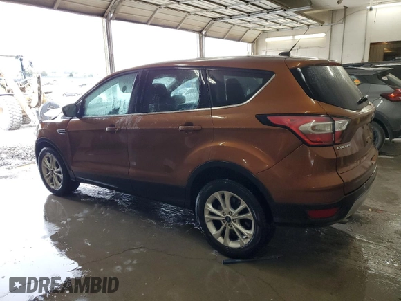 2017 Ford Escape SE with VIN 1FMCU0GD7HUE53039, listed as a Copart auction lot 51157025 with 89,216 mi miles and Salvage Title. Bid and sale history available at DreamBid. Image 2.
