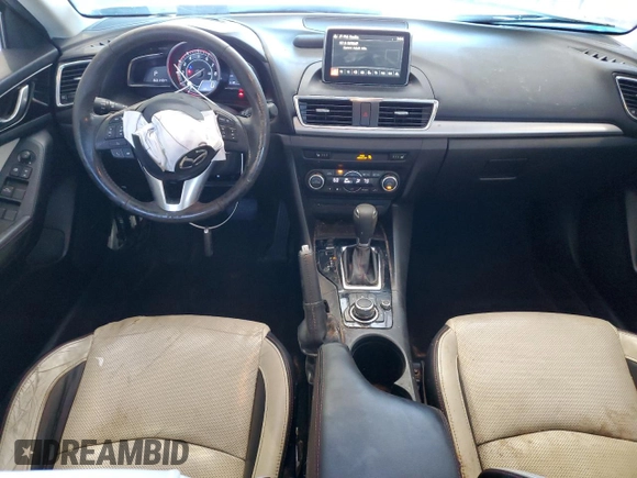 2015 Mazda 3 S Grand Touring with VIN JM1BM1M31F1274446, listed as a Copart auction lot 44356205 with 160,149 mi miles and Salvage Title. Bid and sale history available at DreamBid. Image 8.