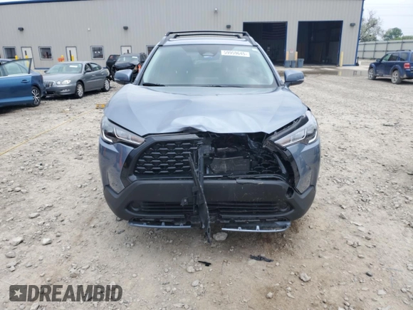 2024 Toyota Corolla Cross LE with VIN 7MUCAABGXRV118308, listed as a Copart auction lot 59959645 with 11,972 mi miles and Non repairable. Bid and sale history available at DreamBid. Image 5.