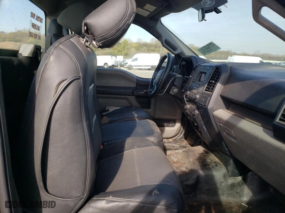 2018 Ford F-150 XL with VIN 1FTMF1EP0JKC60951, listed as a Copart auction lot 77759594 with 152,604 mi miles and Salvage Title. Bid and sale history available at carsss.com. Image 10.