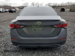 2024 Nissan Sentra SR with VIN 3N1AB8DVXRY276209, listed as a Copart auction lot 52250895 with 25,418 mi miles and Salvage Title. Bid and sale history available at carsss.com. Image 6.