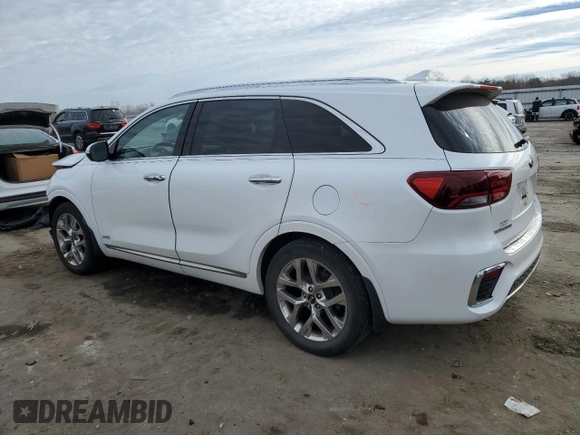 2019 Kia Sorento SX Limited with VIN 5XYPKDA55KG534456, listed as a Copart auction lot 46461045 with 65,259 mi miles and Salvage Title. Bid and sale history available at carsss.com. Image 2.