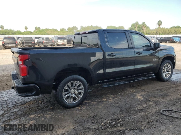 2023 Chevrolet Silverado 1500 RST with VIN 1GCUDEE82PZ183568, listed as a Copart auction lot 73256954 with 30,652 mi miles and Salvage Title. Bid and sale history available at DreamBid. Image 3.