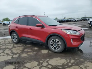 2020 Ford Escape SEL with VIN 1FMCU0H68LUA99184, listed as a Copart auction lot 57451135 with 43,123 mi miles and Salvage title. Bid and sale history available at DreamBid. Image 4.