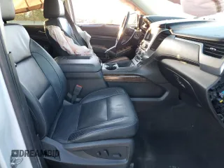 2018 Chevrolet Suburban LT with VIN 1GNSKHKC4JR197834, listed as a Copart auction lot 81198613 with 92,960 mi miles and Salvage Title. Bid and sale history available at carsss.com. Image 7.