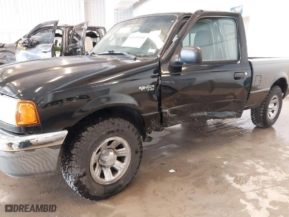 2005 Ford Ranger XL with VIN 1FTYR14U75PA25682, listed as a IAAI auction lot 41610110 with 130,527 mi miles. Bid and sale history available at carsss.com. Image 6.