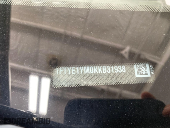 2019 Ford Transit with VIN 1FTYE1YM0KKB31938, listed as a IAAI auction lot 42667322 with 196,239 mi miles and . Bid and sale history available at DreamBid. Image 26.