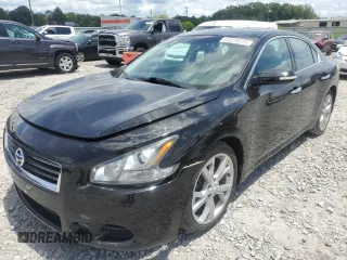 2012 Nissan Maxima SV with VIN 1N4AA5AP4CC841371, listed as a Copart auction lot 60878515 with 74,214 mi miles and Salvage title. Bid and sale history available at DreamBid. Image 1.