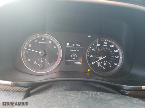 2019 Hyundai Tucson Value with VIN KM8J33A40KU078137, listed as a Copart auction lot 41579765 with 82,243 mi miles and Salvage Title. Bid and sale history available at carsss.com. Image 9.