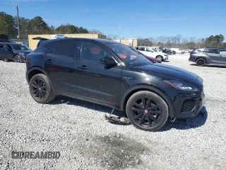 2020 Jaguar E-Pace R-Dynamic SE with VIN SADFL2GX1L1Z79952, listed as a Copart auction lot 46471935 with 50,697 mi miles and Salvage Title. Bid and sale history available at DreamBid. Image 4.