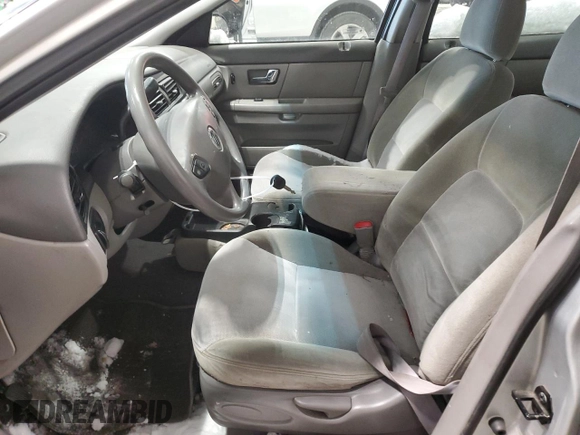 2000 Mercury Sable GS with VIN 1MEFM50U5YG601095, listed as a Copart auction lot 46221875 with 125,321 mi miles and Salvage title. Bid and sale history available at DreamBid. Image 7.