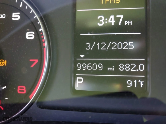 2018 Audi Q3 Premium with VIN WA1BCCFS6JR010047, listed as a IAAI auction lot 41795209 with 99,609 mi miles. Bid and sale history available at carsss.com. Image 15.