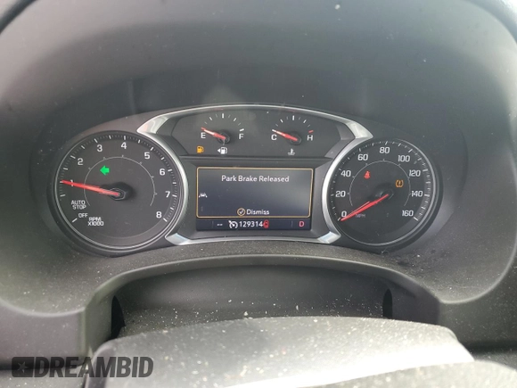2020 GMC Terrain SLT with VIN 3GKALPEV0LL137699, listed as a Copart auction lot 59881095 with 129,314 mi miles and Non repairable. Bid and sale history available at DreamBid. Image 9.