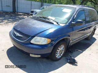 2002 Chrysler Town & Country Limited with VIN 2C8GP64LX2R611906, listed as a IAAI auction lot 42041345 with 166,896 mi miles. Bid and sale history available at carsss.com. Image 2.