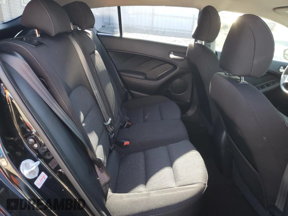 2017 Kia Forte5 LX with VIN KNAFK5A82H5705884, listed as a Copart auction lot 52519195 with 0 mi miles and Salvage Title. Bid and sale history available at carsss.com. Image 10.
