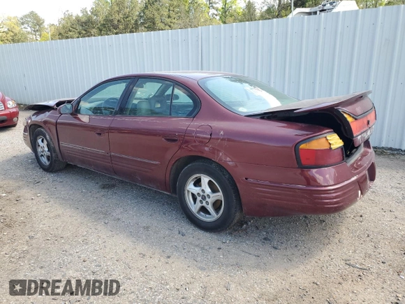 2000 Pontiac Bonneville SE z VIN 1G2HX54K9Y4259411, wystawiony jako Copart lot #50057635 z przebiegiem 190 762 mil mil oraz Szkoda całkowita • Salvage title. Historia ofert i sprzedaży dostępna na DreamBid. Obrazek 2.