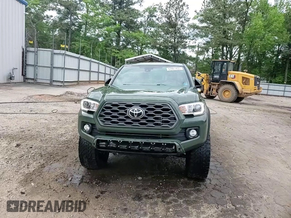 2021 Toyota Tacoma SR with VIN 3TYCZ5AN9MT010768, listed as a Copart auction lot 53961455 with 55,822 mi miles and Salvage title. Bid and sale history available at DreamBid. Image 13.