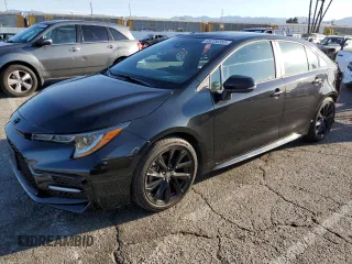 2022 Toyota Corolla SE with VIN 5YFS4MCEXNP135690, listed as a Copart auction lot 49726355 with 15,140 mi miles and Salvage Title. Bid and sale history available at carsss.com. Image 1.