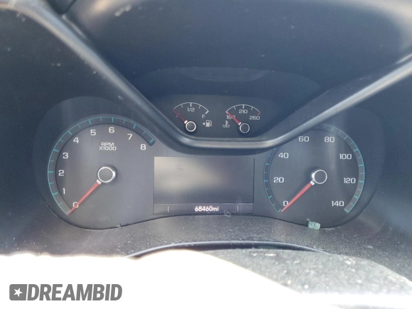2019 Chevrolet Colorado 2WD LT with VIN 1GCGSCEN5K1167482, listed as a Copart auction lot 46395275 with 68,460 mi miles and Salvage Title. Bid and sale history available at DreamBid. Image 9.