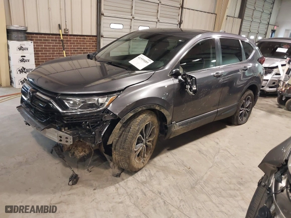 2021 Honda CR-V EX with VIN 5J6RW1H52ML007056, listed as a IAAI auction lot 41559089 with 33,217 mi miles. Bid and sale history available at carsss.com. Image 22.