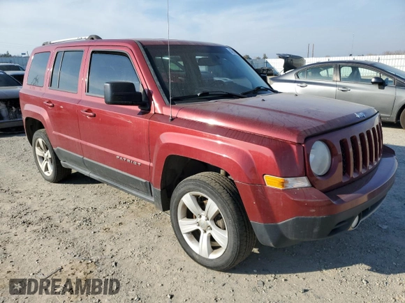 2013 Jeep Patriot Limited z VIN 1C4NJRCBXDD123811, wystawiony jako Copart lot #42999455 z przebiegiem 131 075 mil mil oraz Czysty tytuł • Clean title. Historia ofert i sprzedaży dostępna na DreamBid. Obrazek 4.