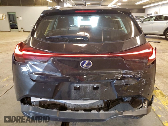 2022 Lexus UX 250h z VIN JTHP9JBH9N2056879, wystawiony jako Copart lot #78046184 z przebiegiem 15 744 mil mil oraz Szkoda całkowita • Salvage title. Historia ofert i sprzedaży dostępna na DreamBid. Obrazek 6.