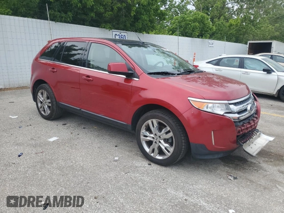 2011 Ford Edge Limited with VIN 2FMDK3KC5BBA75651, listed as a Copart auction lot 59767215 with 120,131 mi miles and Non repairable. Bid and sale history available at DreamBid. Image 4.
