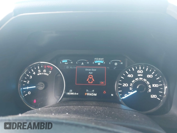 2020 Ford F-150 XL with VIN 1FTEW1E56LFA27123, listed as a IAAI auction lot 42212376 with 82,390 mi miles and . Bid and sale history available at DreamBid. Image 7.