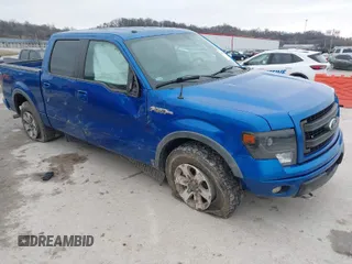 2013 Ford F-150 XL with VIN 1FTFW1EF6DKD21272, listed as a IAAI auction lot 41509919 with 95,442 mi miles. Bid and sale history available at carsss.com. Image 1.