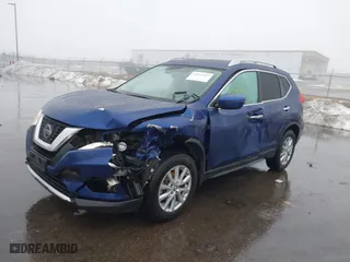 2019 Nissan Rogue SV with VIN KNMAT2MV0KP559958, listed as a IAAI auction lot 41211467 with 75,134 mi miles. Bid and sale history available at carsss.com. Image 18.