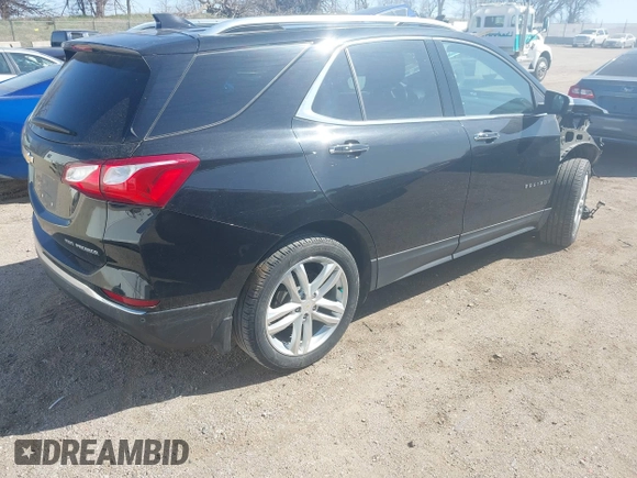 2019 Chevrolet Equinox Premier with VIN 2GNAXYEX7K6107231, listed as a IAAI auction lot 41967172 with 89,200 mi miles and . Bid and sale history available at DreamBid. Image 4.