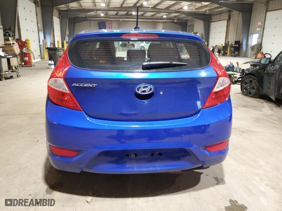 2013 Hyundai Accent GL with VIN KMHCT5AE7DU094206, listed as a Copart auction lot 51904285 with 121,249 mi miles and Salvage Title. Bid and sale history available at carsss.com. Image 6.