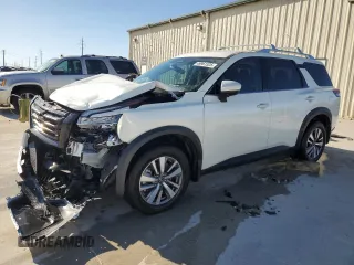 2023 Nissan Pathfinder SL z VIN 5N1DR3CA2PC236246, wystawiony jako Copart lot #49961525 z przebiegiem 30 623 mil mil oraz Szkoda całkowita • Salvage title. Historia ofert i sprzedaży dostępna na DreamBid. Obrazek 1.