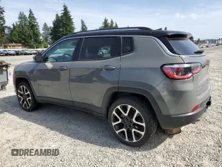 2021 Jeep Compass Limited with VIN 3C4NJDCB4MT603159, listed as a Copart auction lot 60807565 with 88,603 mi miles and Salvage title. Bid and sale history available at DreamBid. Image 2.