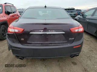 2015 Maserati Ghibli S Q4 with VIN ZAM57RTA1F1145377, listed as a Copart auction lot 43502375 with 58,046 mi miles and Salvage Title. Bid and sale history available at carsss.com. Image 6.