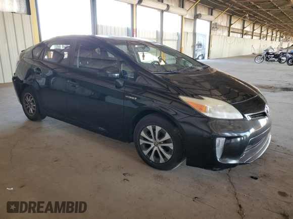 2013 Toyota Prius One with VIN JTDKN3DU6D5607750, listed as a Copart auction lot 87023254 with 173,100 mi miles and Salvage Title. Bid and sale history available at DreamBid. Image 4.