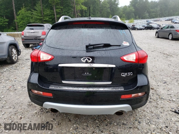 2016 Infiniti QX50 with VIN JN1BJ0RR5GM263159, listed as a Copart auction lot 65229454 with 116,066 mi miles and Salvage Title. Bid and sale history available at carsss.com. Image 6.